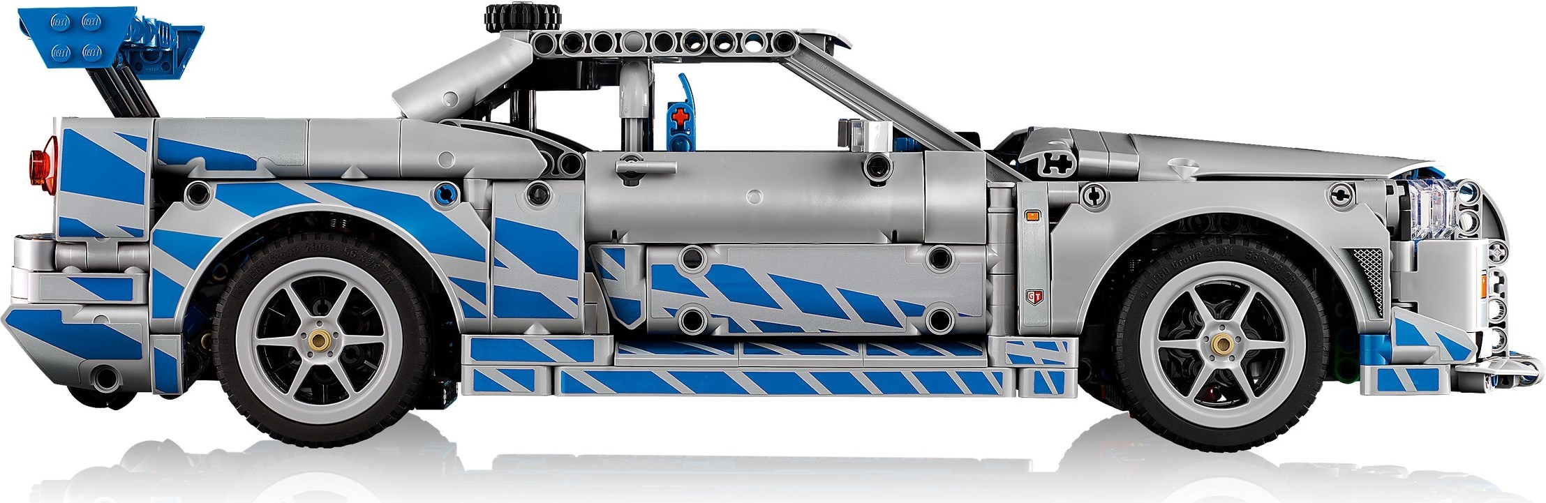 Additional photo of brand new factory sealed LEGO Technic 2 Fast 2 Furious Nissan Skyline GT-R (R34) Car set 42210.
