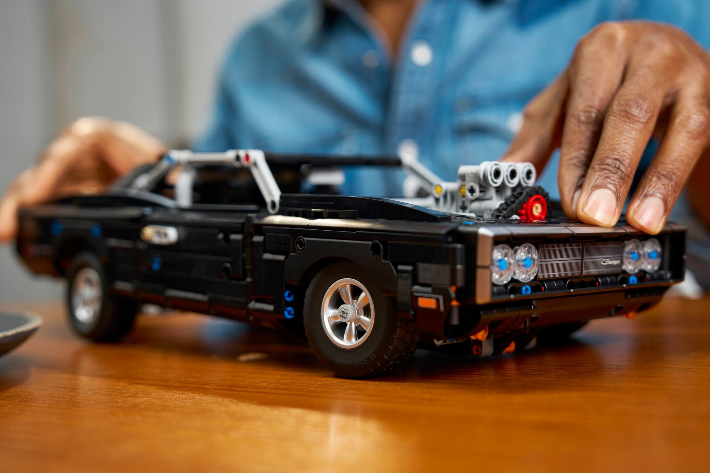 Additional photo of brand new factory sealed LEGO Technic Dodge Charger R/T set 42231.