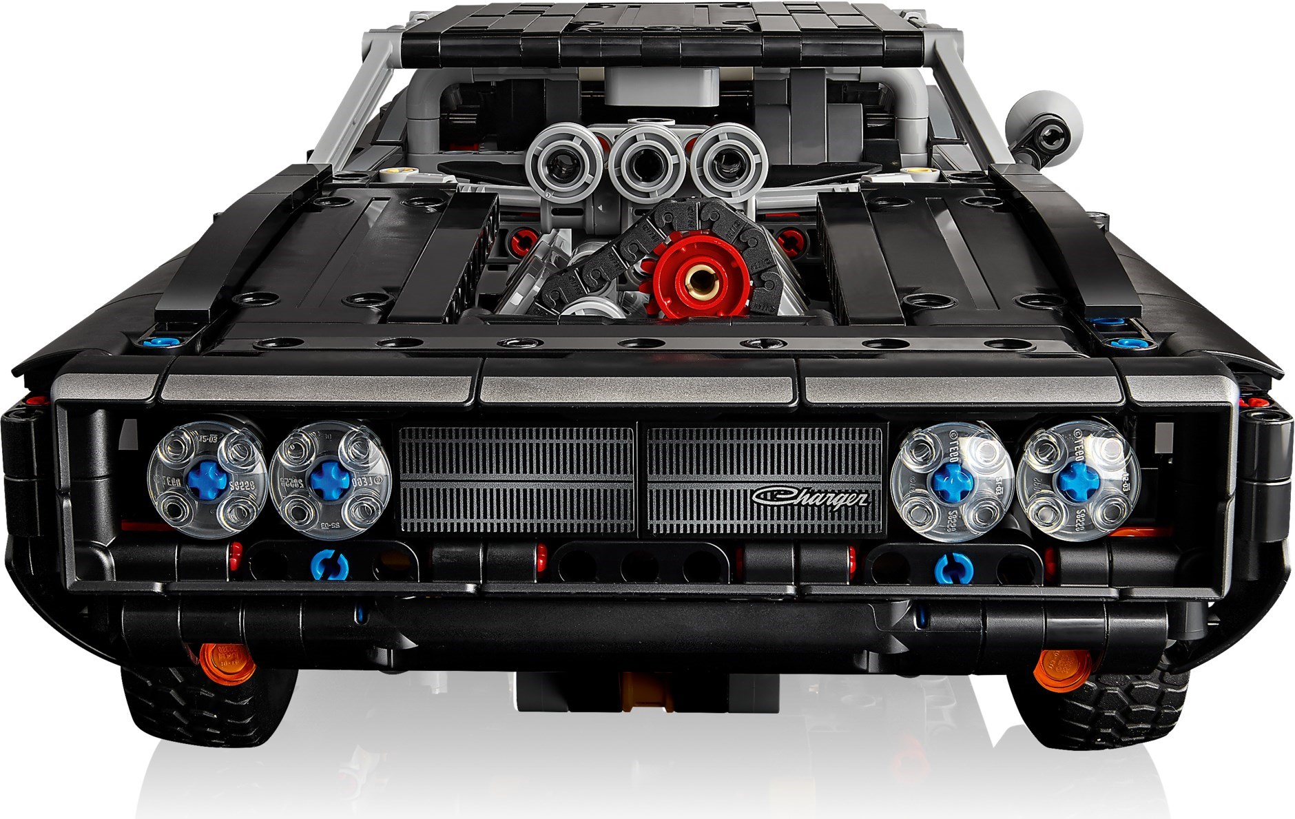 Additional photo of brand new factory sealed LEGO Technic Dodge Charger R/T set 42231.