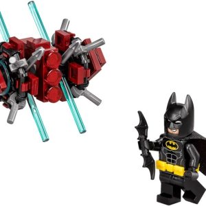 Brand new factory sealed LEGO The LEGO Batman Movie Batman in the Phantom Zone set 30522 original box front view.