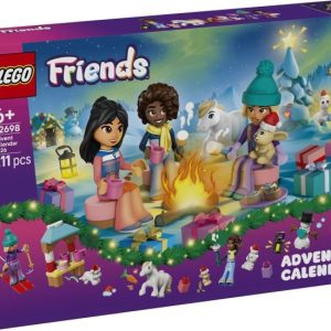 Brand new factory sealed LEGO Friends Advent Calendar 2026 set 42698 original box front view.