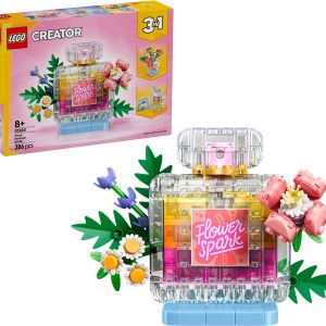 Additional photo of brand new factory sealed LEGO Creator Floral Perfume Bottle set 31383.