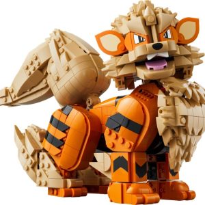 Brand new factory sealed LEGO Pokémon Arcanine set 72160 original box front view.