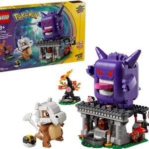 Additional photo of brand new factory sealed LEGO Pokémon Cubone and Gengar's Spooky Showdown set 72166.