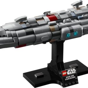 Brand new factory sealed LEGO Star Wars Home One Starcruiser set 75405 original box front view.