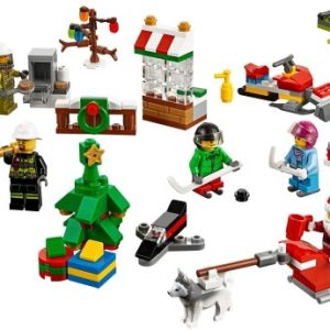 Brand new factory sealed LEGO City Advent Calendar set 60133 original box front view.