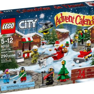 Additional photo of brand new factory sealed LEGO City Advent Calendar set 60133.