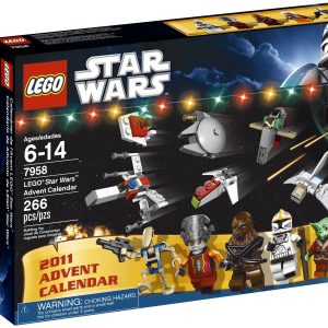 Additional photo of brand new factory sealed LEGO Star Wars Advent Calendar set 7958.