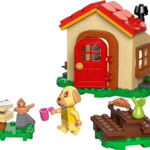 Brand new factory sealed LEGO Animal Crossing Goldie's Cosy House set 77058 original box front view.