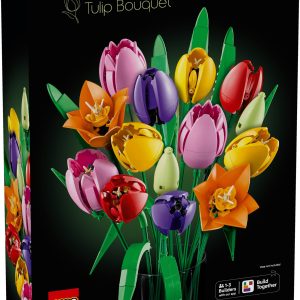 Additional photo of brand new factory sealed LEGO Botanicals Tulip Bouquet set 11501.