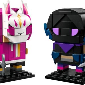 Brand new factory sealed LEGO BrickHeadz Drift & Raven set 40884 original box front view.