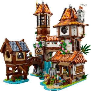 Brand new factory sealed LEGO BrickLink Riverside Scholars set 910048 original box front view.