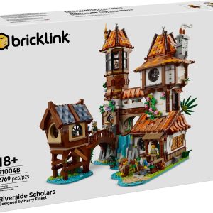 Additional photo of brand new factory sealed LEGO BrickLink Riverside Scholars set 910048.