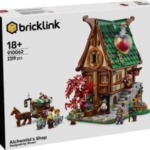 Additional photo of brand new factory sealed LEGO BrickLink Alchemist's Shop set 910062.
