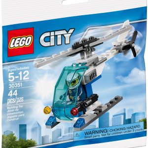 Additional photo of sealed LEGO City Police Helicopter polybag set 30351.