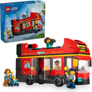 Additional photo of brand new factory sealed LEGO City Double-Decker Sightseeing Bus set 60407.