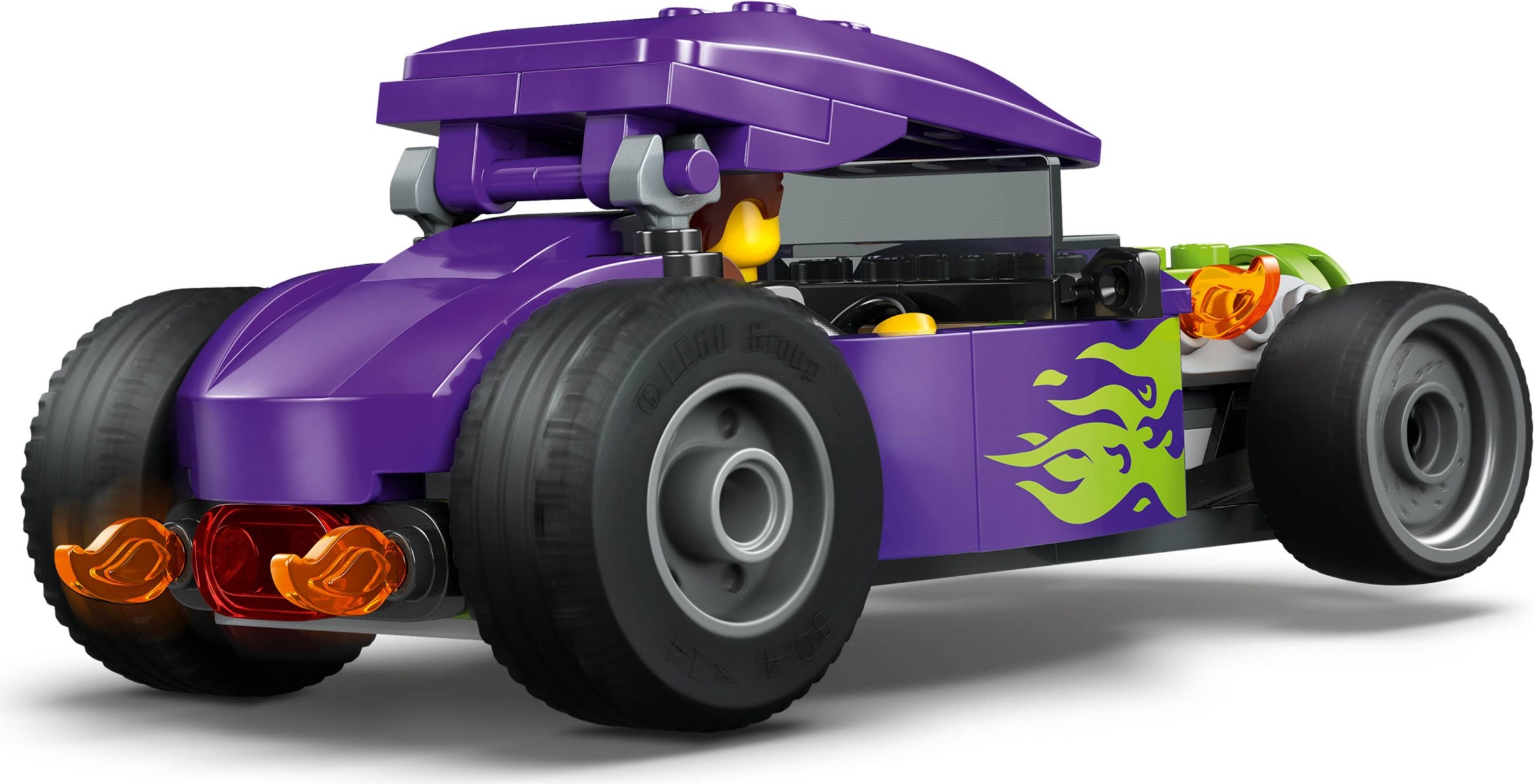 Additional photo of brand new factory sealed LEGO City Hot Rod set 60485.