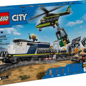 Additional photo of brand new factory sealed LEGO City Police Train Heist set 60508.