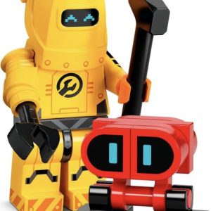 Brand new factory sealed LEGO Collectable Minifigures Robot Repair Tech set 71032 original box front view.