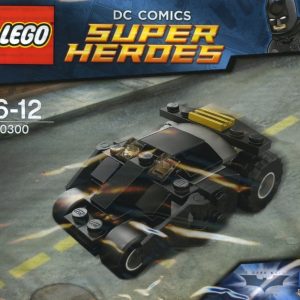 Brand new factory sealed LEGO DC Comics Super Heroes The Batman Tumbler set 30300 original box front view.