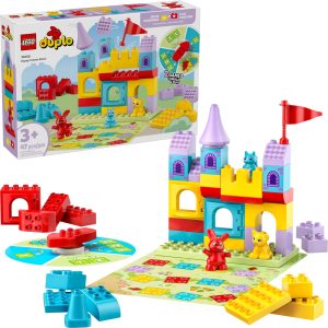 Additional photo of brand new factory sealed LEGO Duplo Hopsy's Castle Game set 10450.