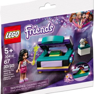 Additional photo of sealed LEGO Friends Emma's Magical Box polybag set 30414.