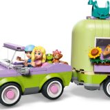 Additional photo of brand new factory sealed LEGO Friends Horse & Baby Foal Trailer set 42695.