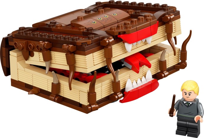 Brand new factory sealed LEGO Harry Potter Monster Book of Monsters set 30628 original box front view.