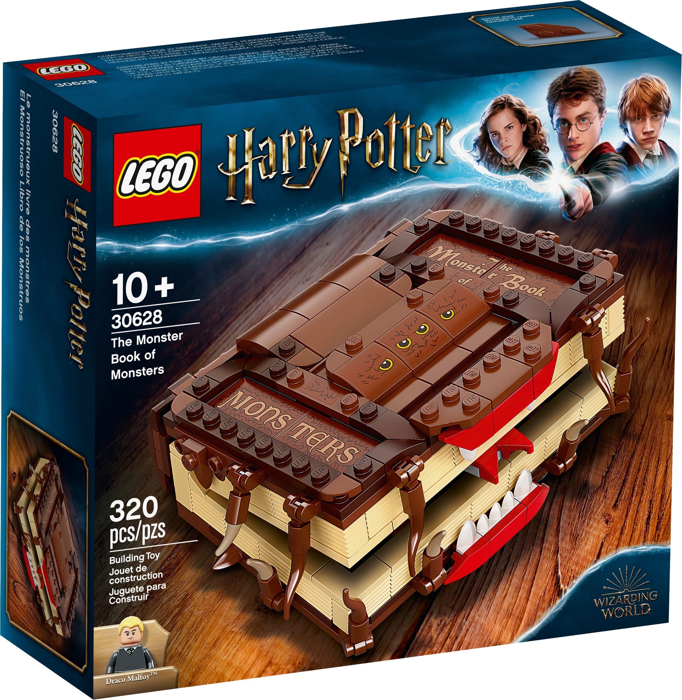 Brand New LEGO Harry Potter 30628 Monster Book of Monsters Set Photo Additional photo of brand new factory sealed LEGO Harry Potter Monster Book of Monsters set 30628.