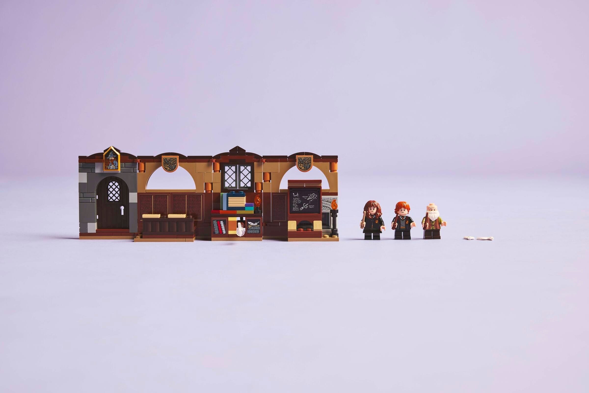 Additional photo of brand new factory sealed LEGO Harry Potter Hogwarts Castle: Charms Class set 76442.