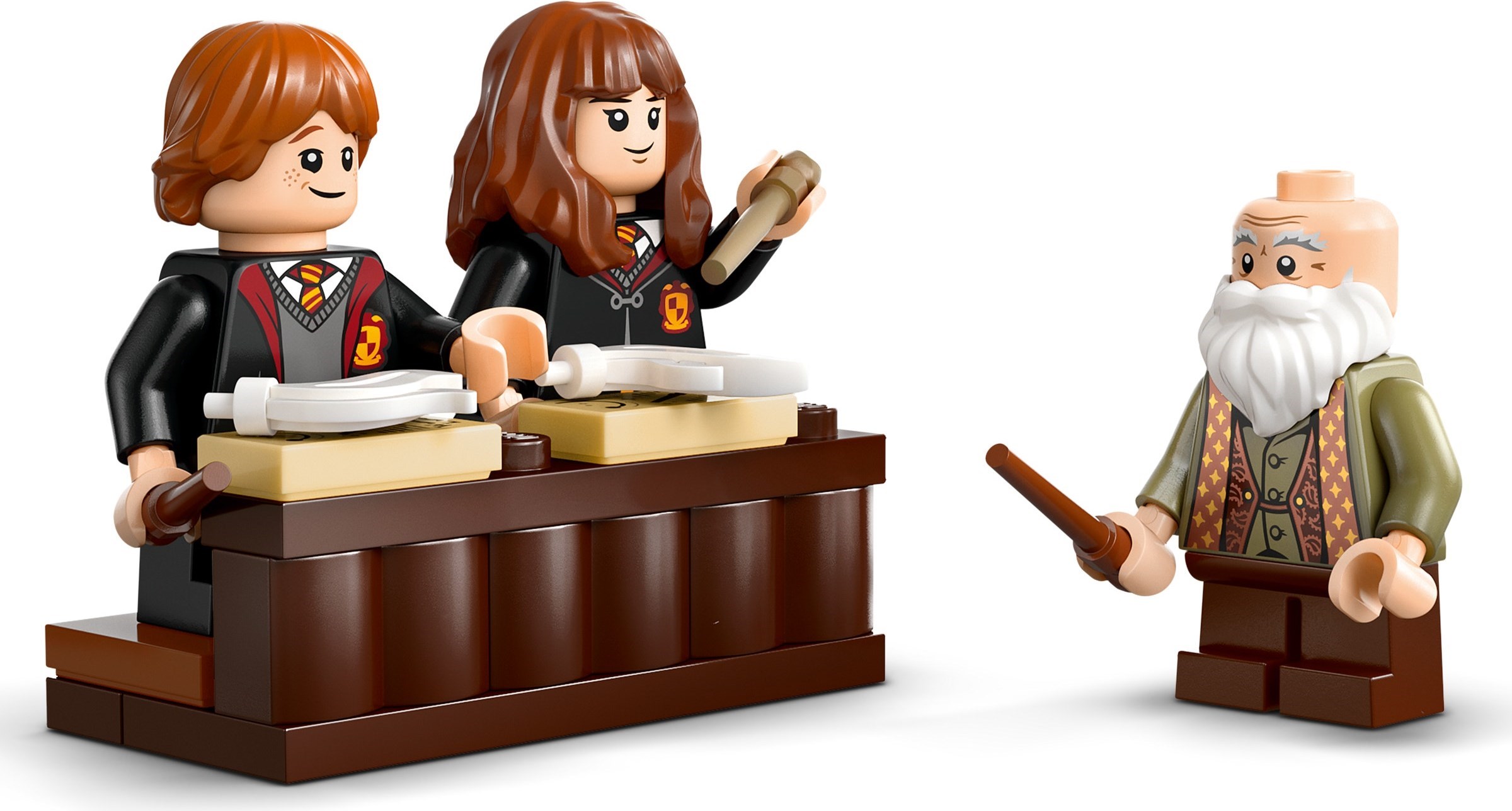 Additional photo of brand new factory sealed LEGO Harry Potter Hogwarts Castle: Charms Class set 76442.