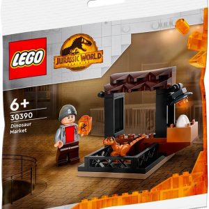 Additional photo of sealed LEGO Jurassic World Dinosaur Market polybag set 30390.