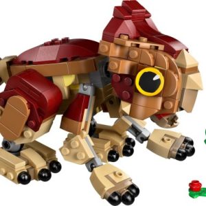 Brand new factory sealed LEGO Jurassic World Baby Dinosaur Dolores: Aquilops set 76970 original box front view.