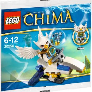 Additional photo of sealed LEGO Legends of Chima Ewar's Acro Fighter polybag set 30250.