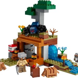 Brand new factory sealed LEGO Minecraft The Armadillo Mine Expedition set 21269 original box front view.