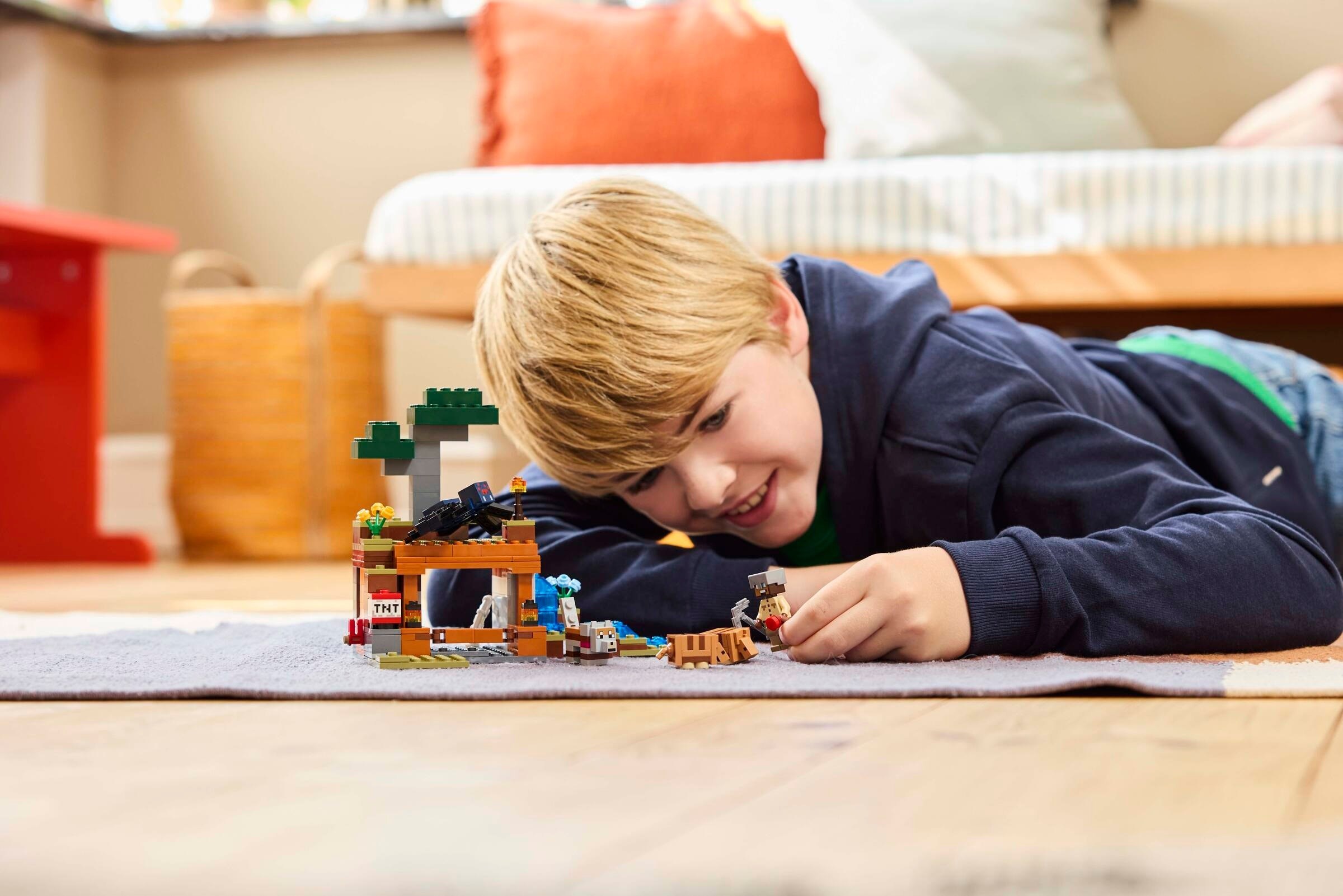 Additional photo of brand new factory sealed LEGO Minecraft The Armadillo Mine Expedition set 21269.