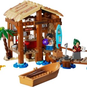 Brand new factory sealed LEGO One Piece Windmill Village Hut set 75636 original box front view.