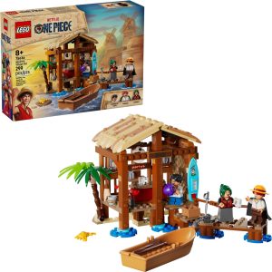 Additional photo of brand new factory sealed LEGO One Piece Windmill Village Hut set 75636.
