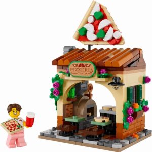 Brand new factory sealed LEGO Promotional Restaurants of the World: Italy set 40909 original box front view.