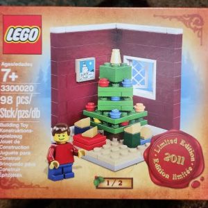 Additional photo of brand new factory sealed LEGO Seasonal Holiday Set 1 of 2 set 3300020, showing the 2011 Limited Edition box front.