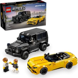 Additional photo of brand new factory sealed LEGO Speed Champions Mercedes-AMG G 63 & Mercedes-AMG SL 63 set 76924.