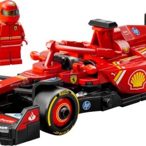 Brand new factory sealed LEGO Speed Champions Ferrari SF-24 set 77242 original box front view.