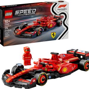 Additional photo of brand new factory sealed LEGO Speed Champions Ferrari SF-24 set 77242.