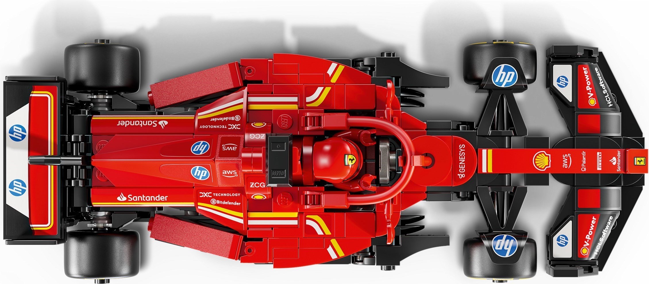 Additional photo of brand new factory sealed LEGO Speed Champions Ferrari SF-24 set 77242.