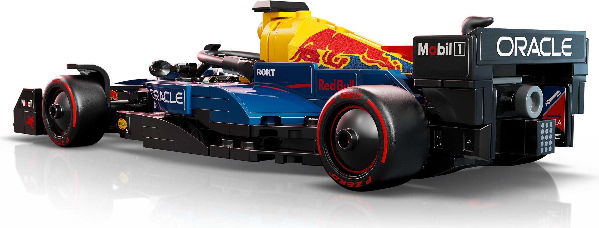 Additional photo of brand new factory sealed LEGO Speed Champions Oracle Red Bull Racing RB20 set 77243.