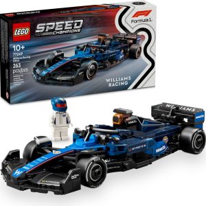 Additional photo of brand new factory sealed LEGO Speed Champions Williams Racing FW46 set 77249.