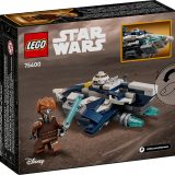 Additional photo of brand new factory sealed LEGO Star Wars Plo Koon's Jedi Starfighter Microfighter set 75400.