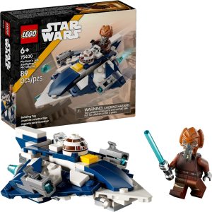 Additional photo of brand new factory sealed LEGO Star Wars Plo Koon's Jedi Starfighter Microfighter set 75400.