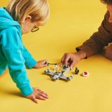 Additional photo of brand new factory sealed LEGO Star Wars Mando and Grogu's N-1 Starfighter set 75410.