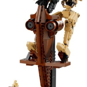 Brand new factory sealed LEGO Star Wars Battle Droid with STAP set 75428 original box front view.